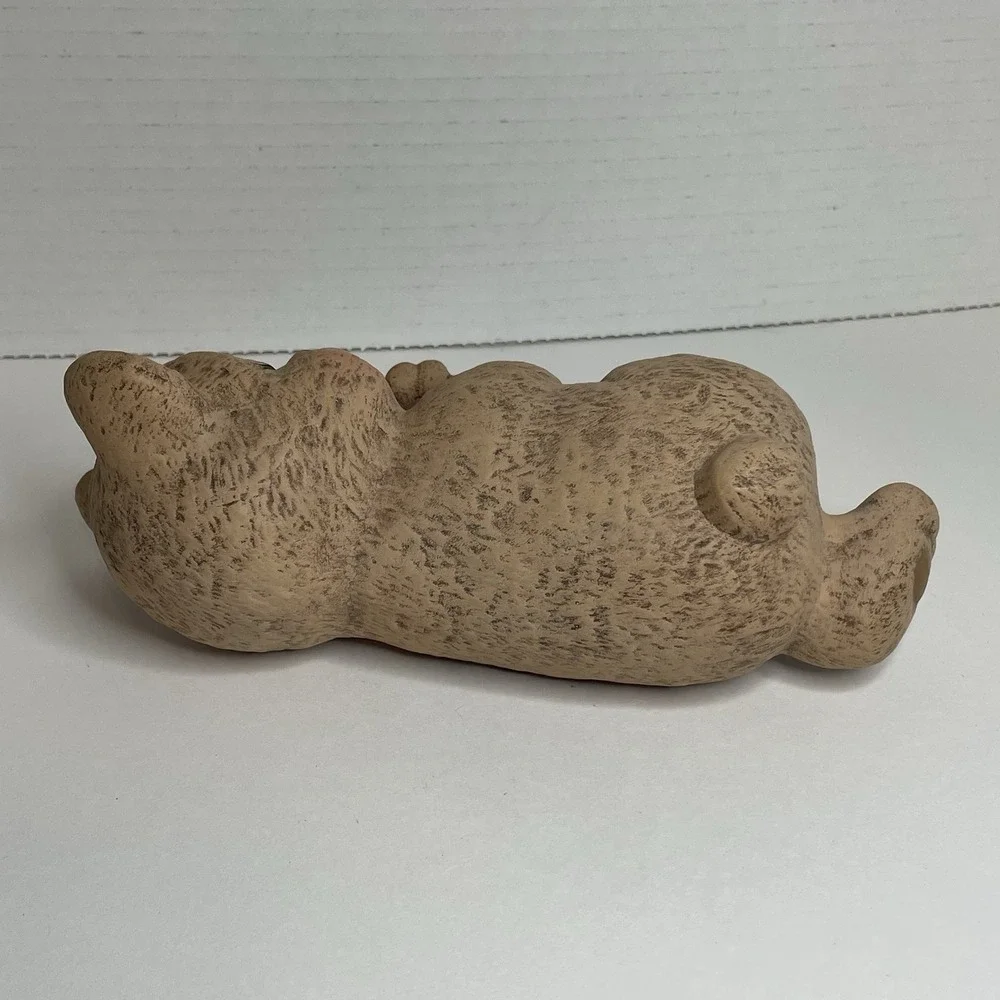 VTG Bear Ceramic Shelf Teddy Bear  Sitter  8.5